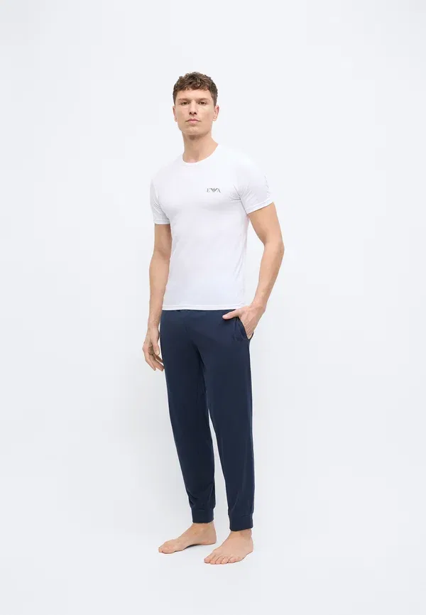 Комплект из двух маек с круглым вырезом Parte alta - нижнее белье Emporio Armani, белый — фото 2