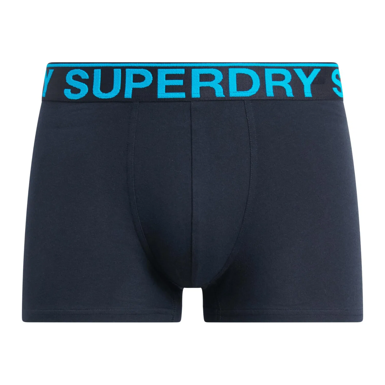 Мужские трусы Superdry, Синий Неоново-Зеленый — фото 2
