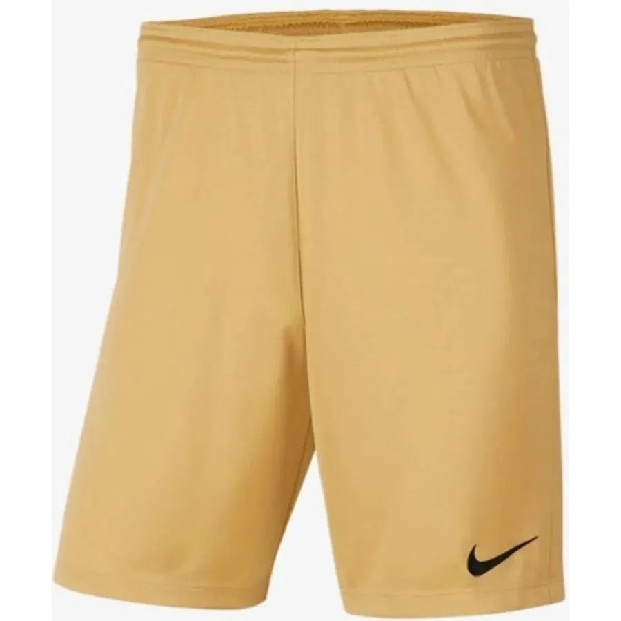 Шорты спортивные с эластичным поясом Dri Fit Park 3 Football Shorts Nike, Горчичный