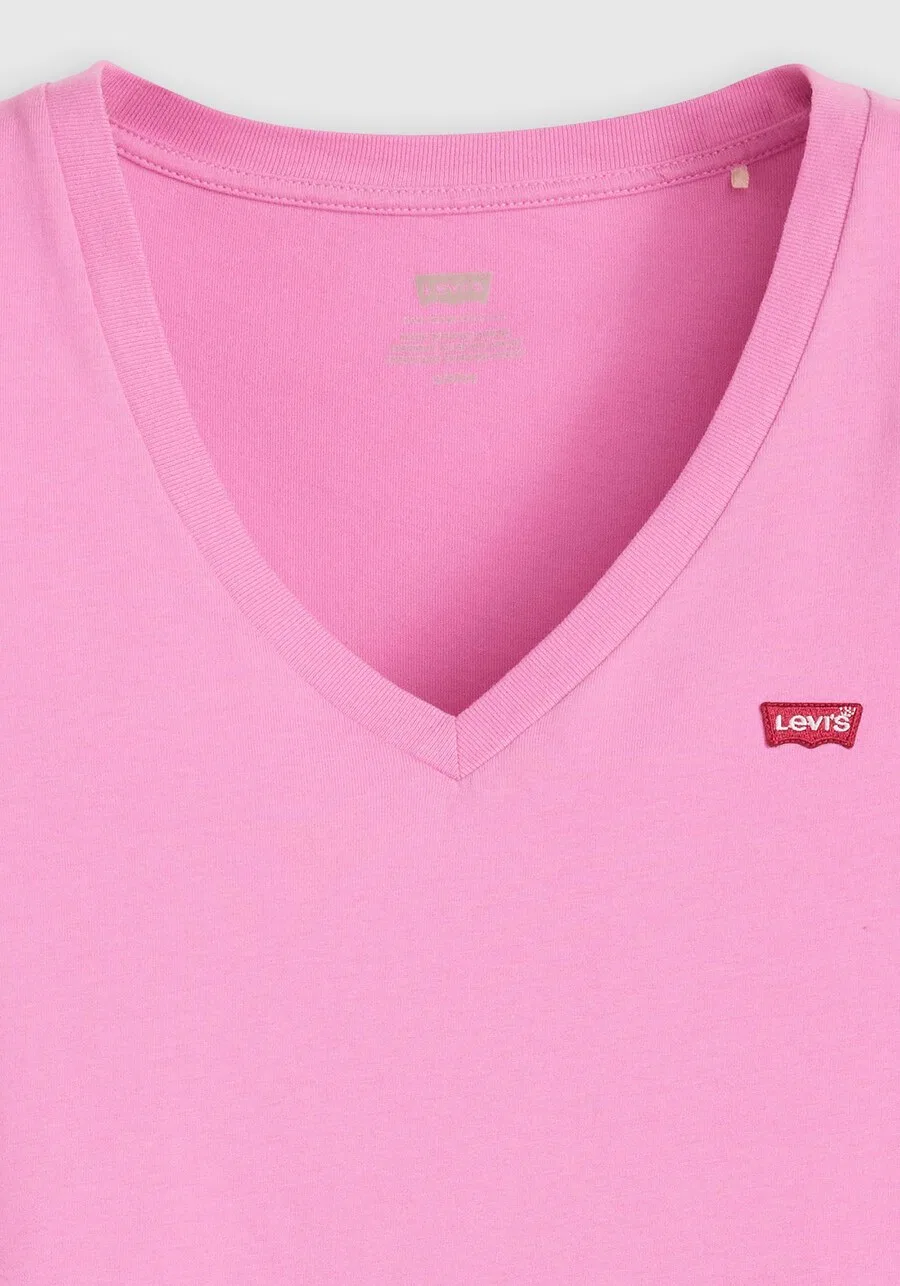 Футболка LEVI'S светло-розового цвета — фото 3
