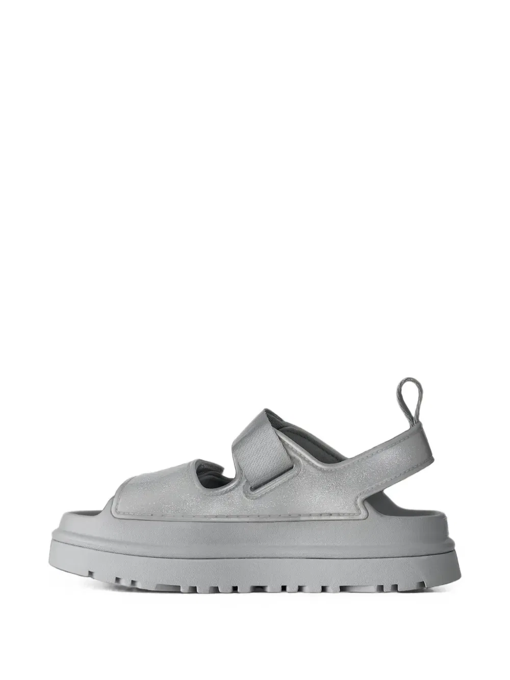 Сандалии для девочки Ugg Kids, серебристый — фото 4