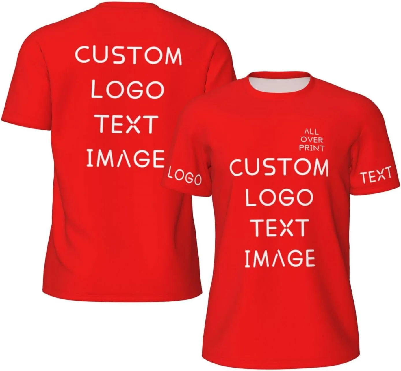 

Футболка Custom с логотипом и текстом