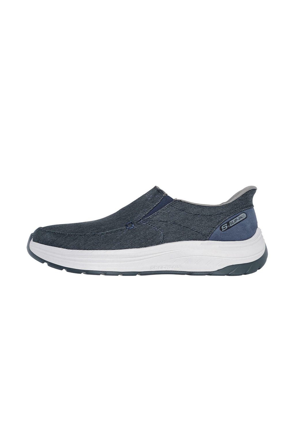 

Обувь без шнурков Skechers, синий