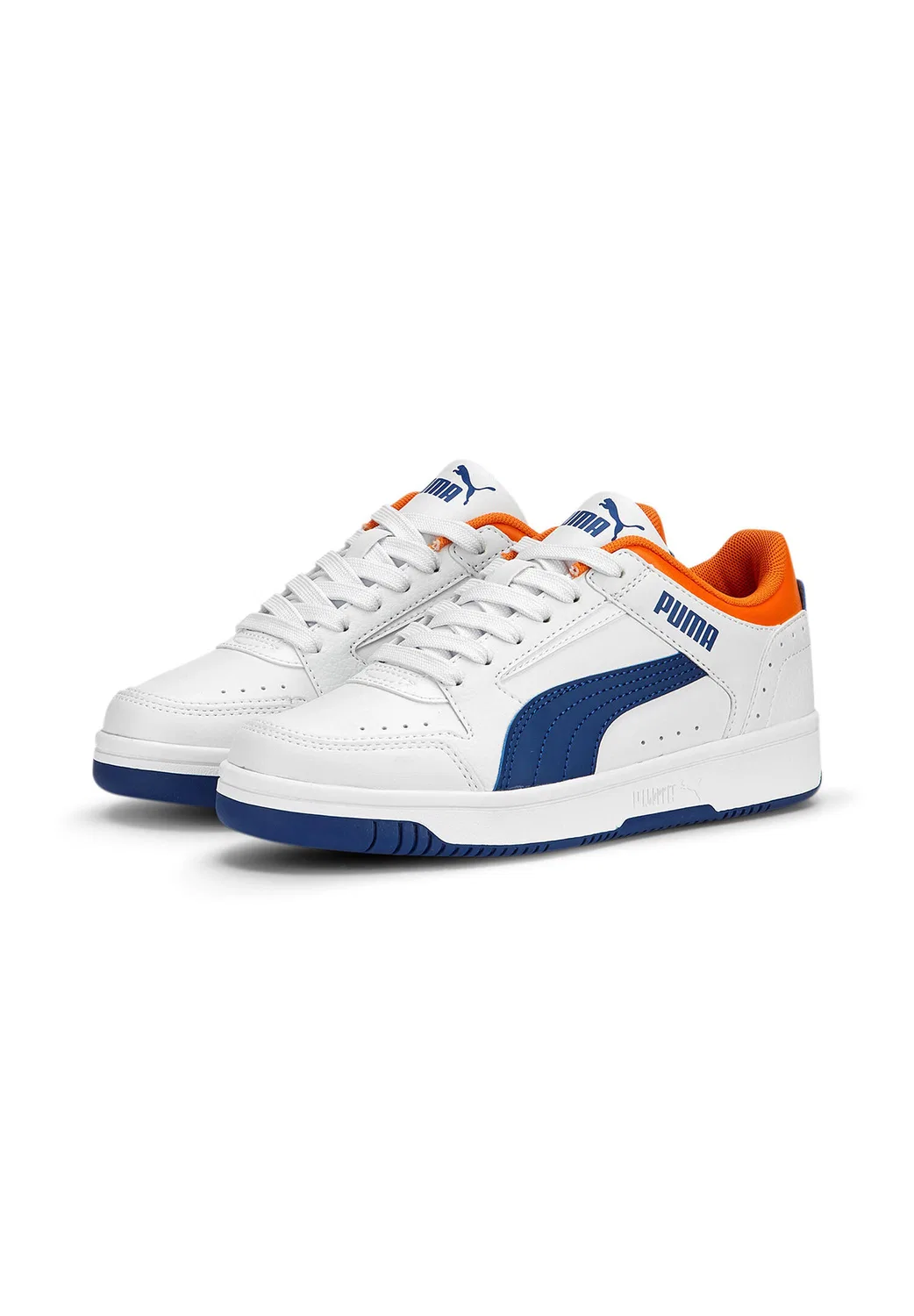 Детские кроссовки с верхом из искусственной кожи Rebound Joy LOW JR Puma, Weiß