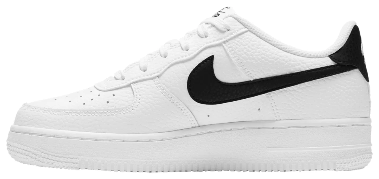 Кроссовки для мальчиков Air Force 1 Low Nike, черный/белый — фото 2