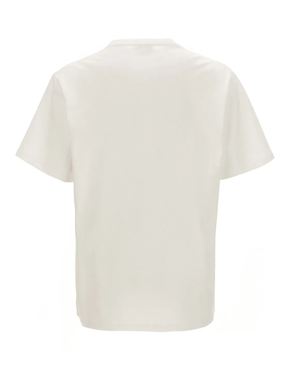 Мужская футболка с принтом Bicolor Cotton T-Shirt Alexander McQueen, Bicolor — фото 2