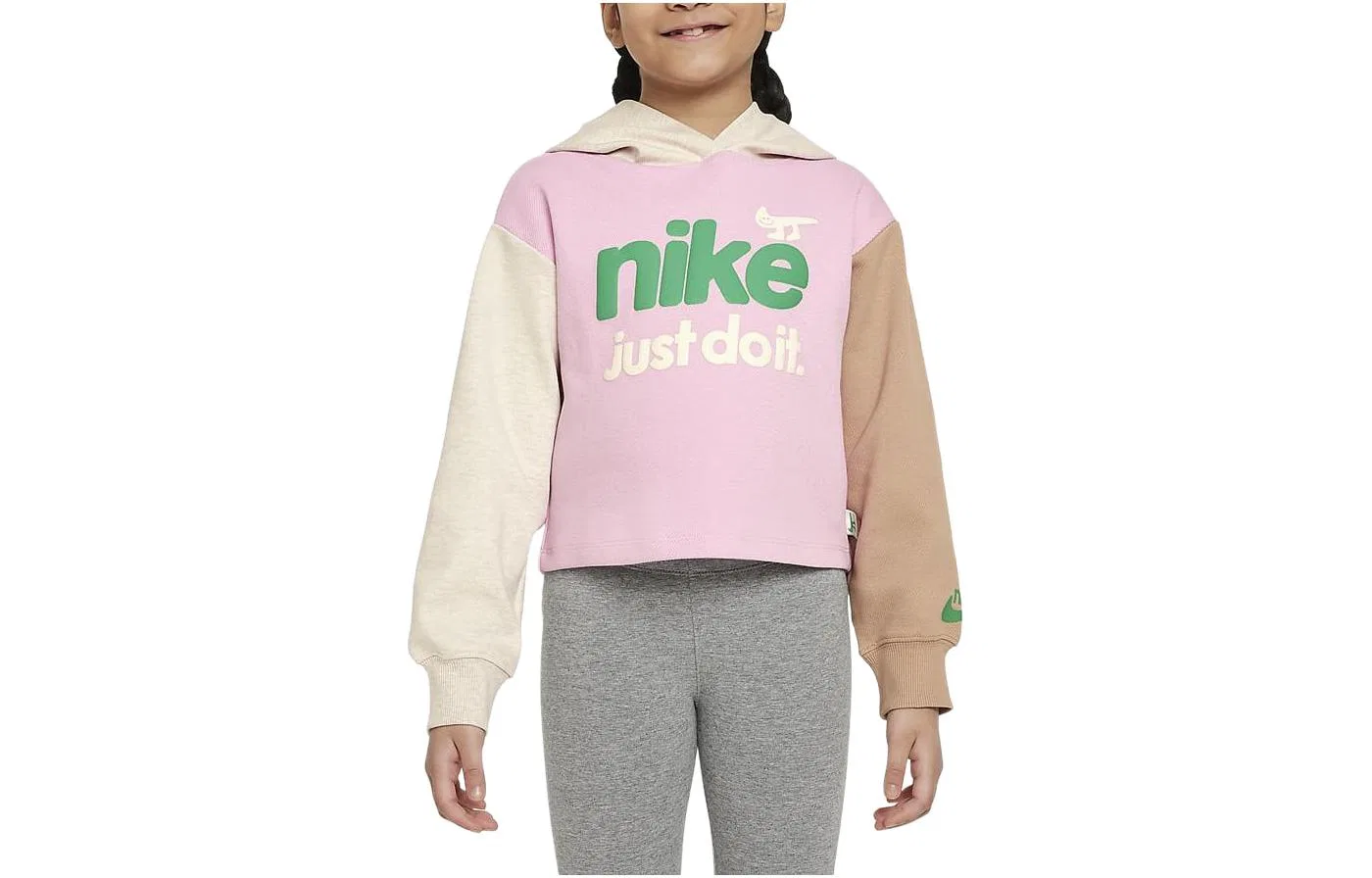 Детская толстовка с длинным рукавом Nike, Rise Pink