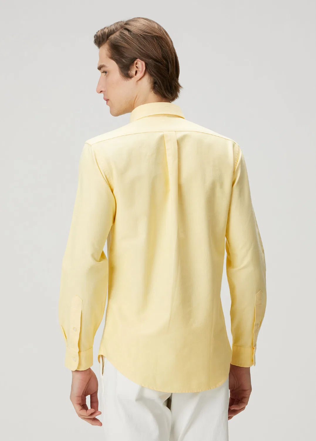 Рубашка Polo Ralph Lauren, Sarı — фото 4