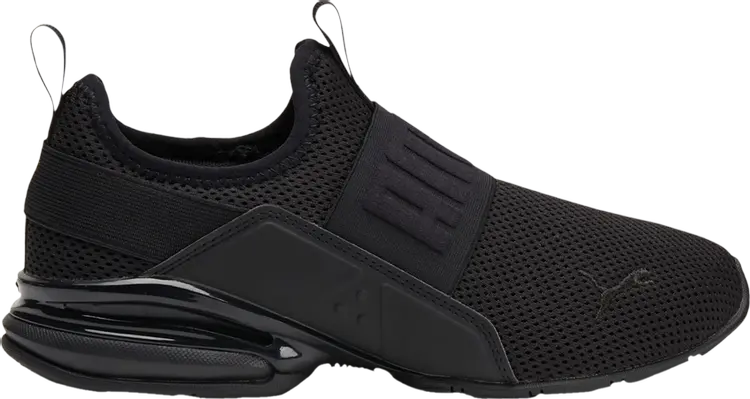 

Кроссовки Puma Wmns Axelion Slip-On Triple Black, черный