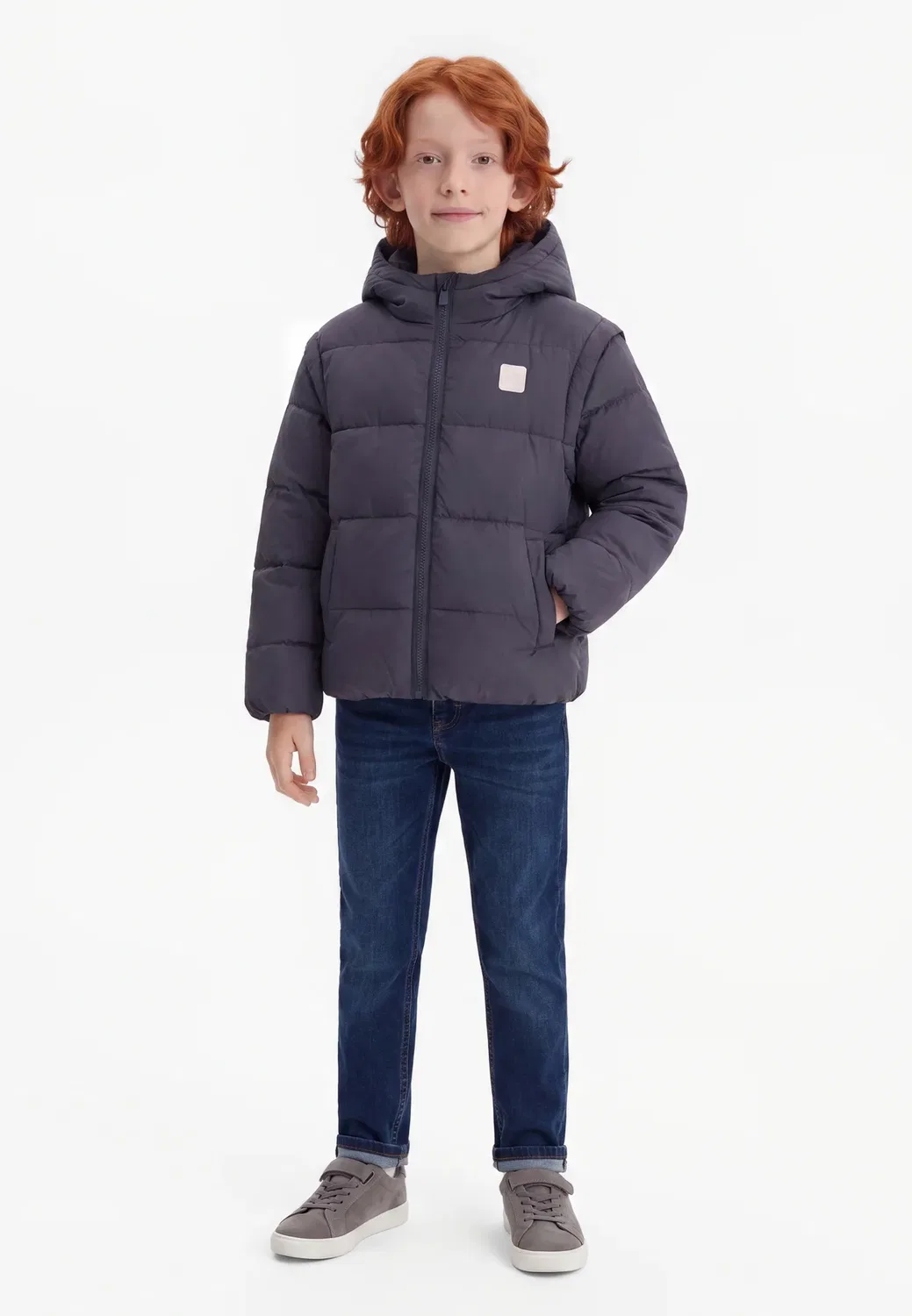 Верхняя одежда - зимняя куртка Emporio Armani, Odyssey Gray