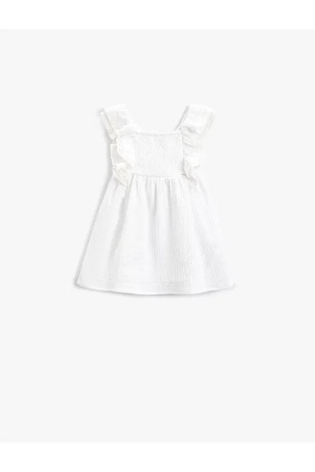 Детское платье без рукавов Koton, White