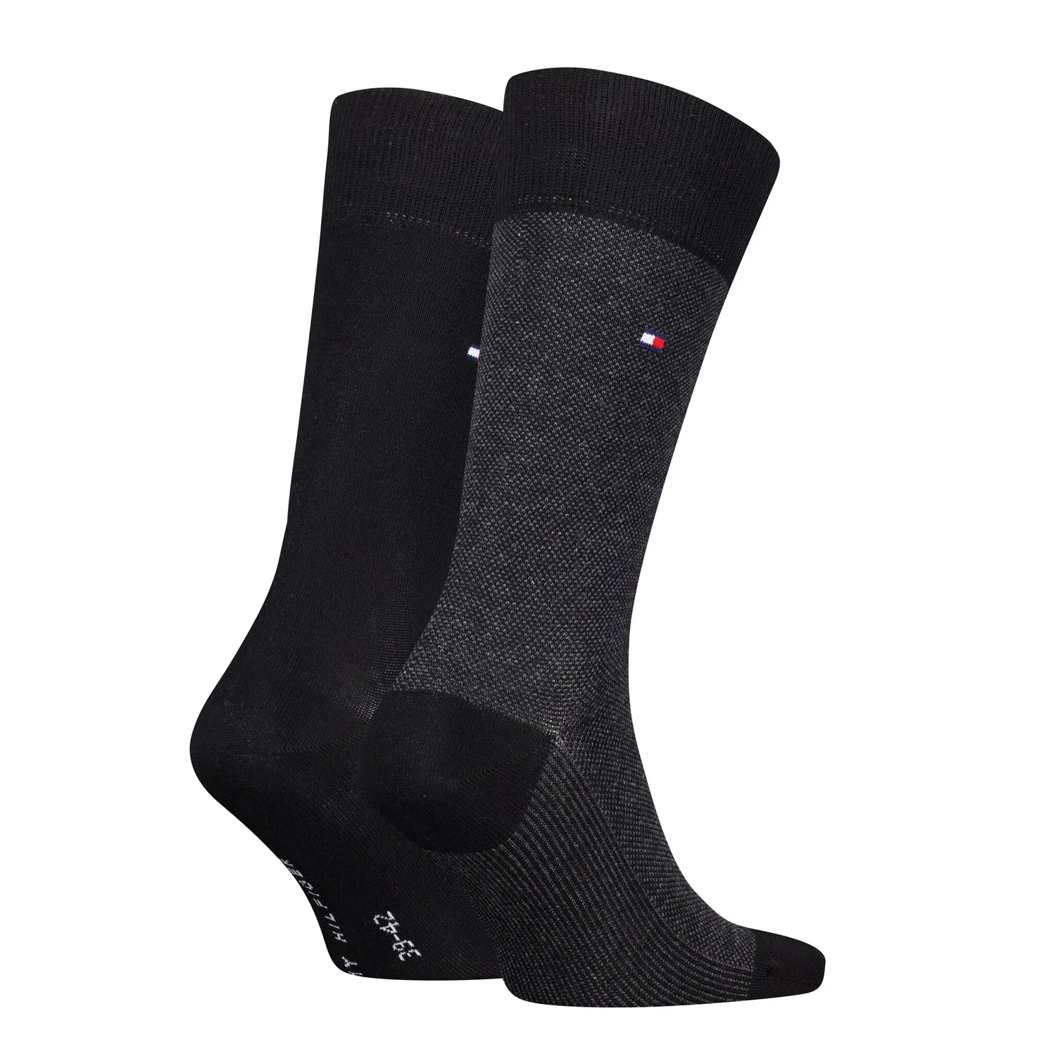 Мужские классические носки Tommy Hilfiger, Black — фото 2