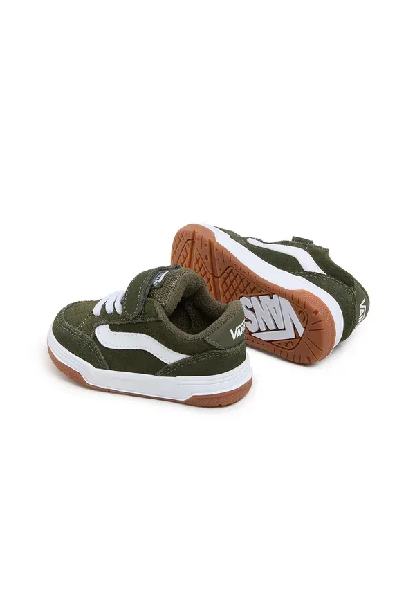 Кроссовки из кожи, Hylane v, Vans, Dark Green, темно-зеленый — фото 3