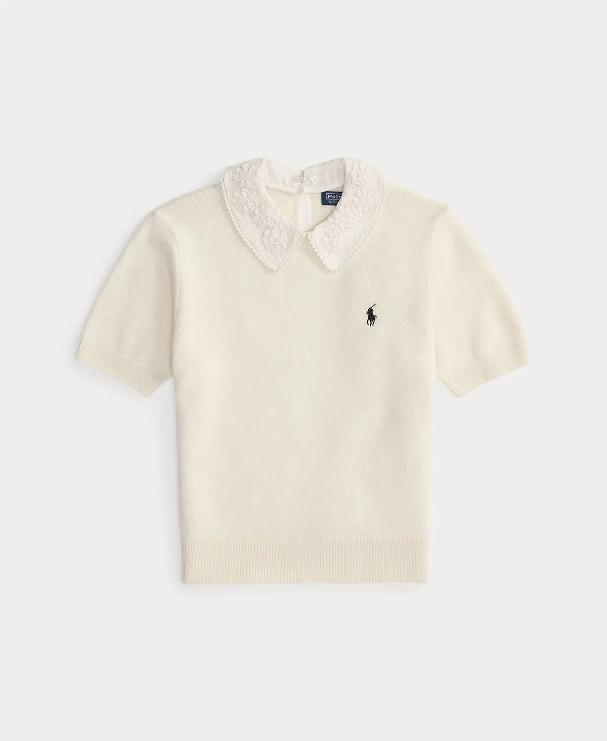 Женский джемпер из шерсти, Polo Ralph Lauren, белый — фото 4
