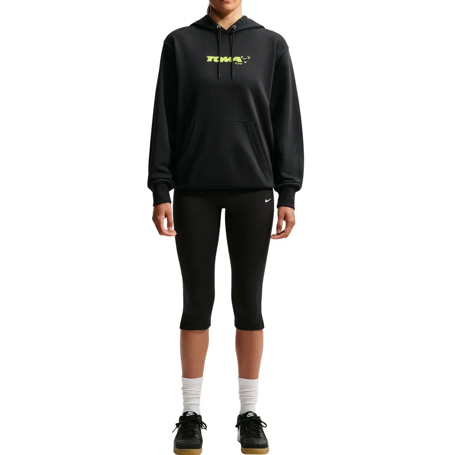 Мужское худи Nike x TOMA Soccer Pullover Hoodie, черный — фото 2