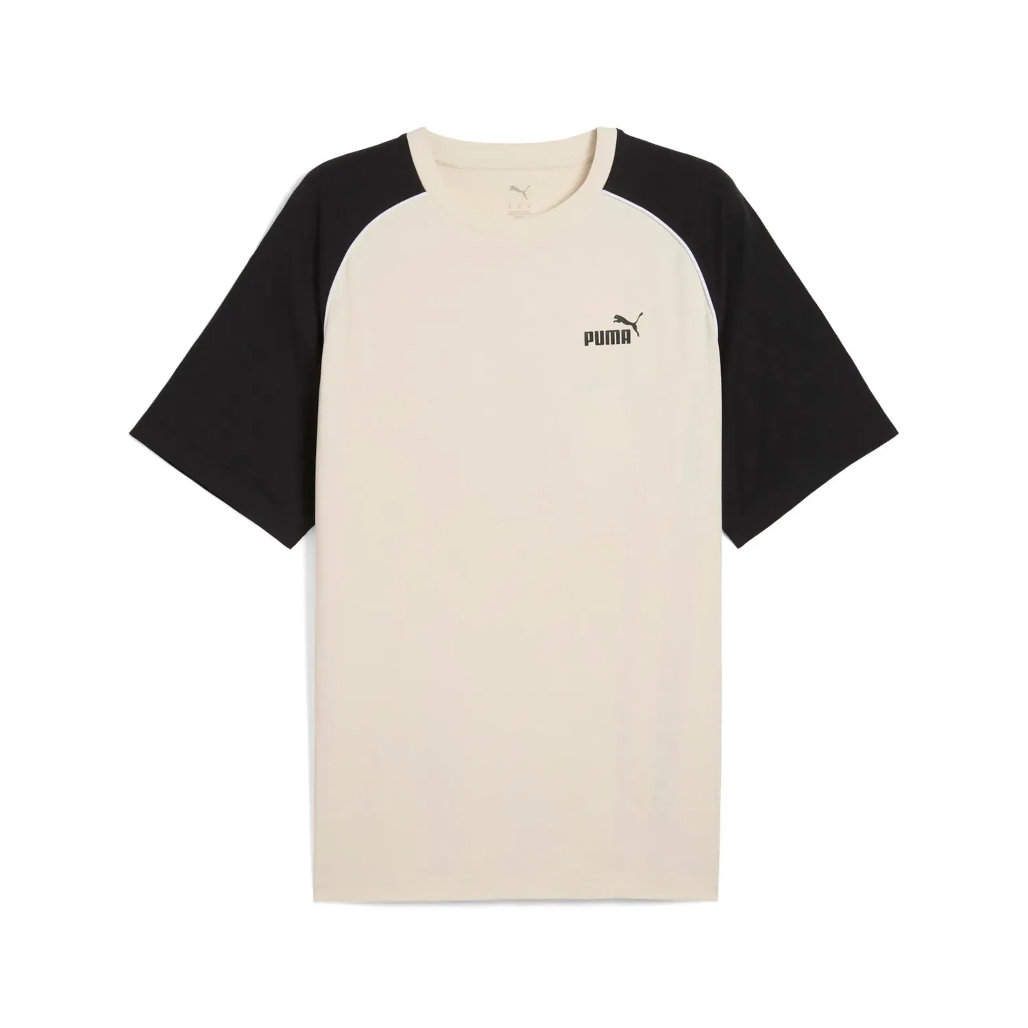 Детская хлопковая футболка с логотипом PUMA, Alpine Snow