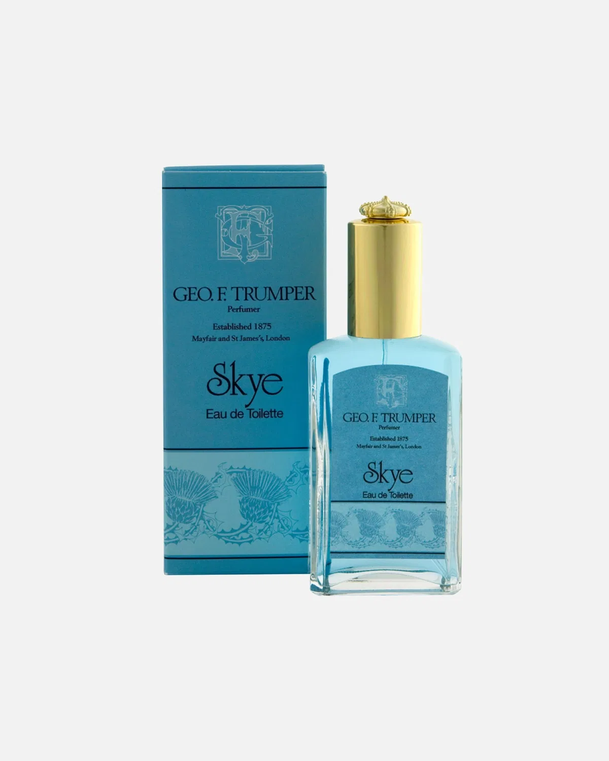 Одеколон Skye одеколон в стеклянном флаконе с распылителем Geo. F. Trumper, Skye Eau De Cologne Glasflakon Mit Zerstäuber