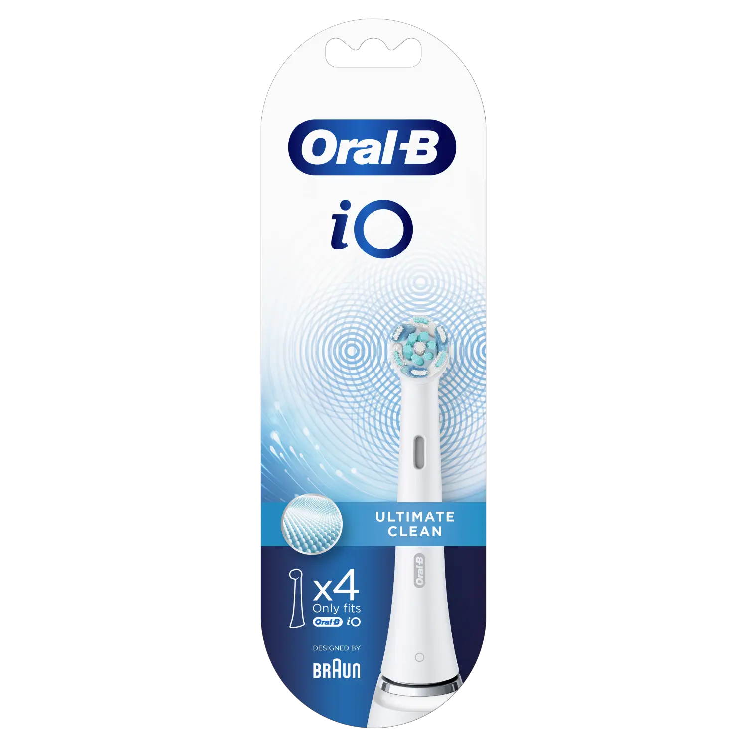 

Oral-B IO Ultim Clean магнитные насадки для зубных щеток, 4 шт/1 упаковка