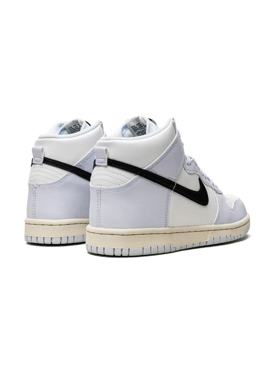 Кроссовки Dunk High Aluminum Nike, белый — фото 2
