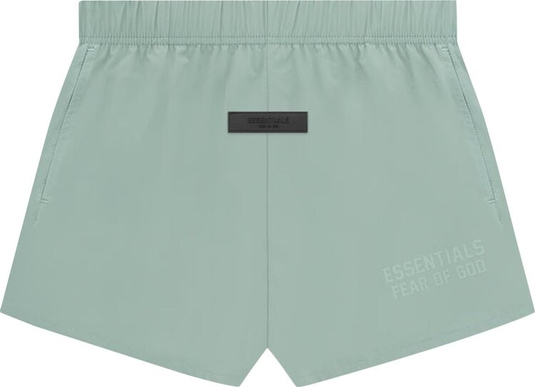 

Шорты Fear of God Essentials Running Nylon Short Sycamore, зеленый