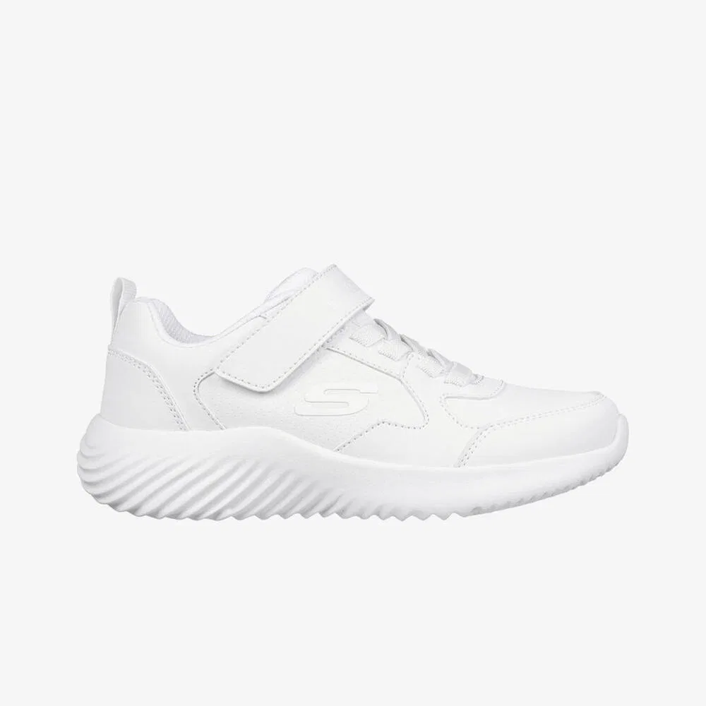 Детские легкие кроссовки с липучкой Bounder Power Skechers, Weiß