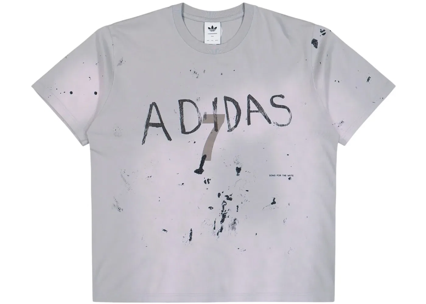 Мужская футболка с принтом Adidas x Song For The Mute 007 S/S Tee Adidas, Grey