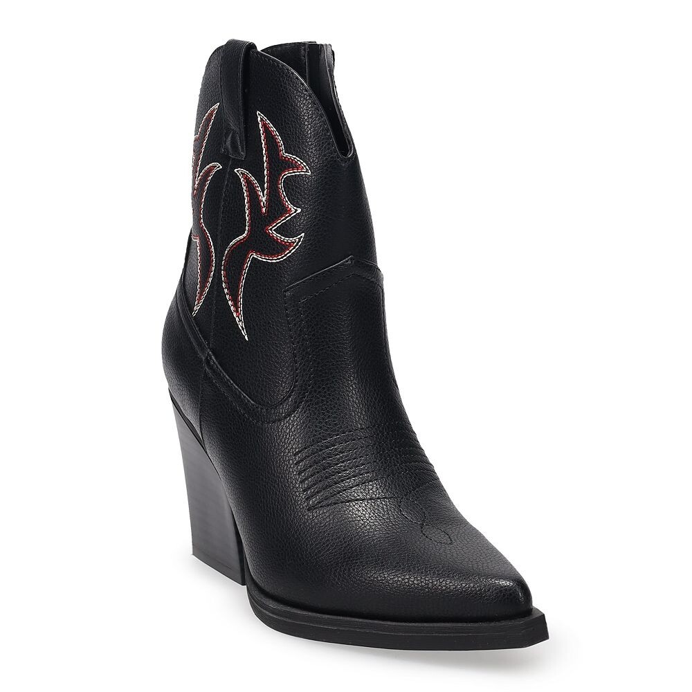 

Короткие женские ботинки SO Tapanga Western, цвет Onyx