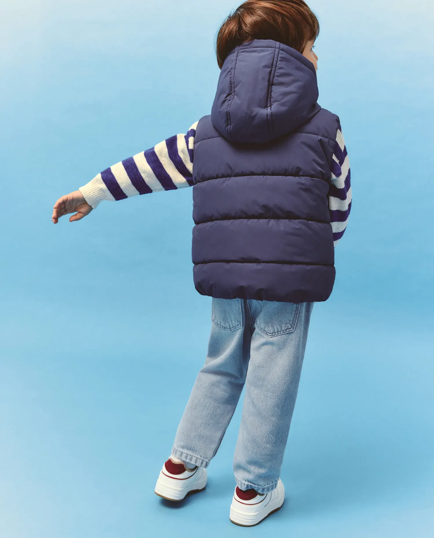Базовые джинсы для мальчика Kids El Corte Inglés, небесно-голубой — фото 3