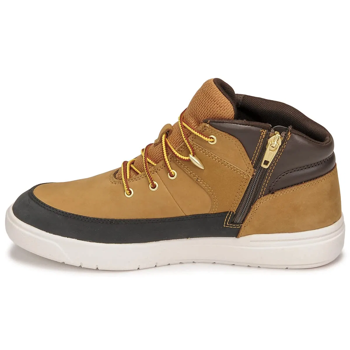 Детские ботинки для мальчиков с высоким берцем Seneca Bay Hiker Timberland, Brown — фото 4