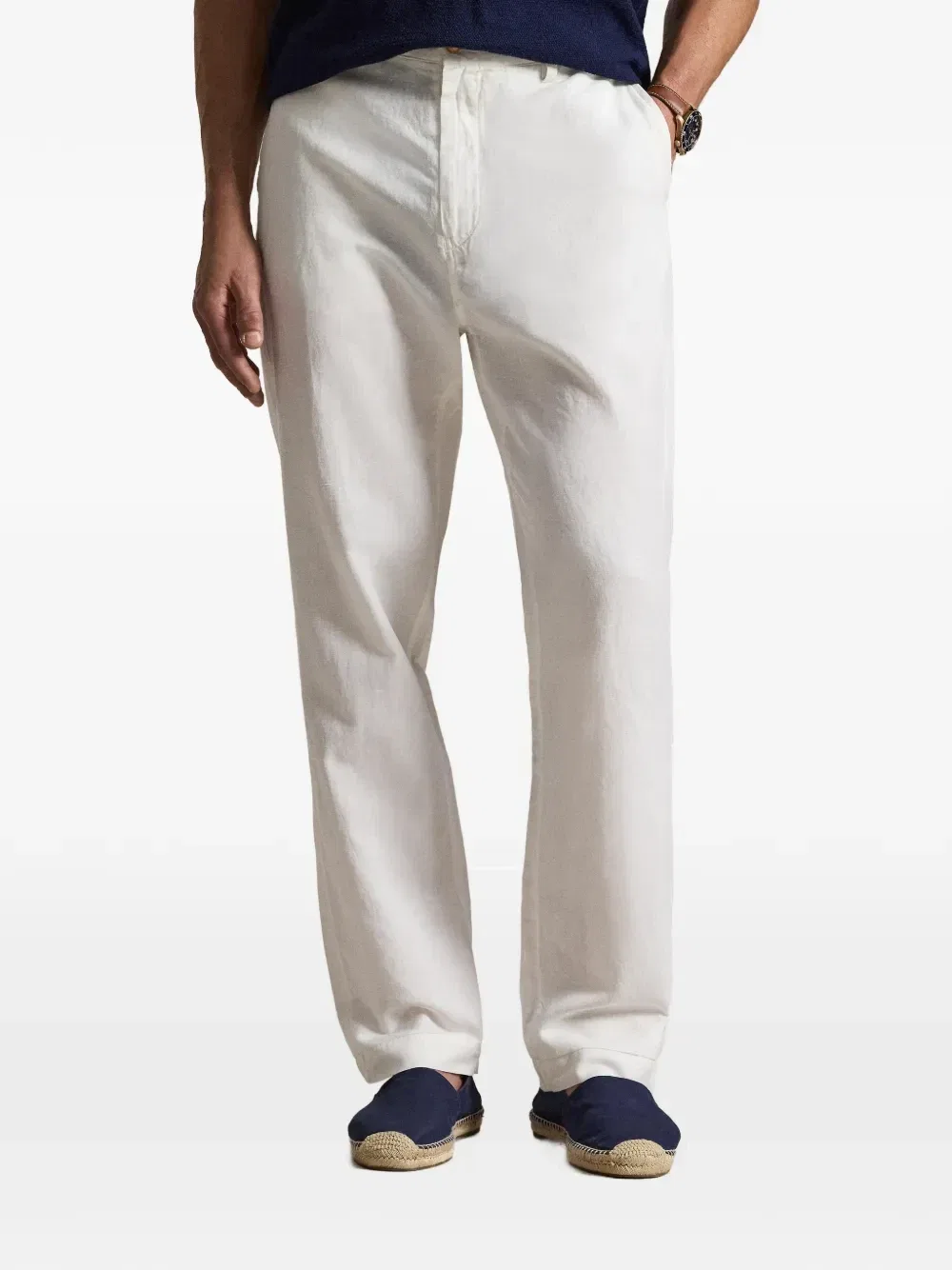 Брюки Bedford Polo Ralph Lauren, белый — фото 3