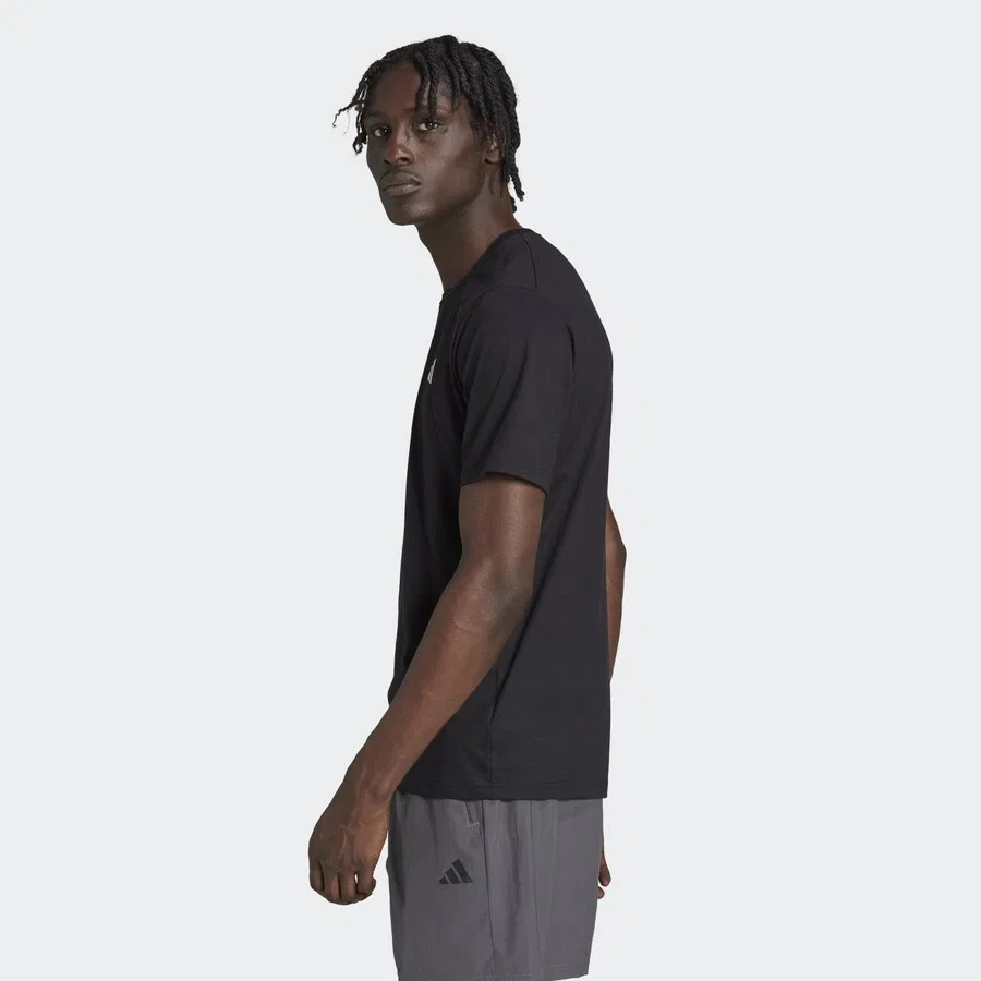 Спортивная футболка ADIDAS PERFORMANCE Performance Shirt 'Train Essentials Feelready Training' черного цвета — фото 3