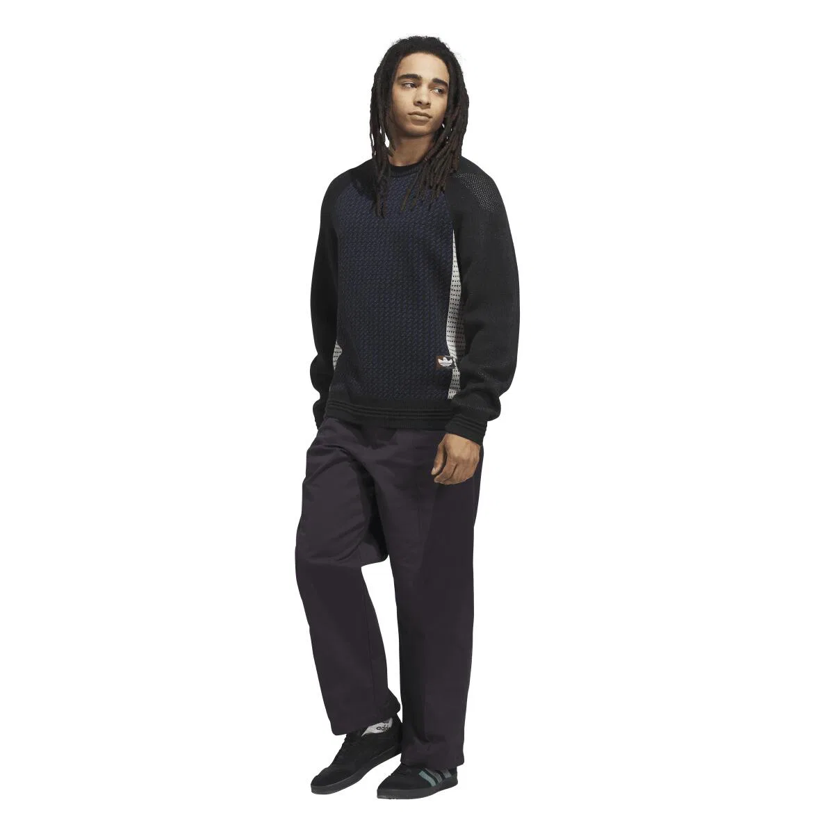 Мужской свитшот с принтом Shmoo Ff Sweat Adidas, Цвет Grun Rosa — фото 4