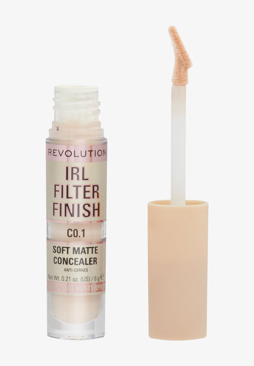 

Консилер Revolution Irl Filter Finish Concealer Makeup Revolution, цвет nude