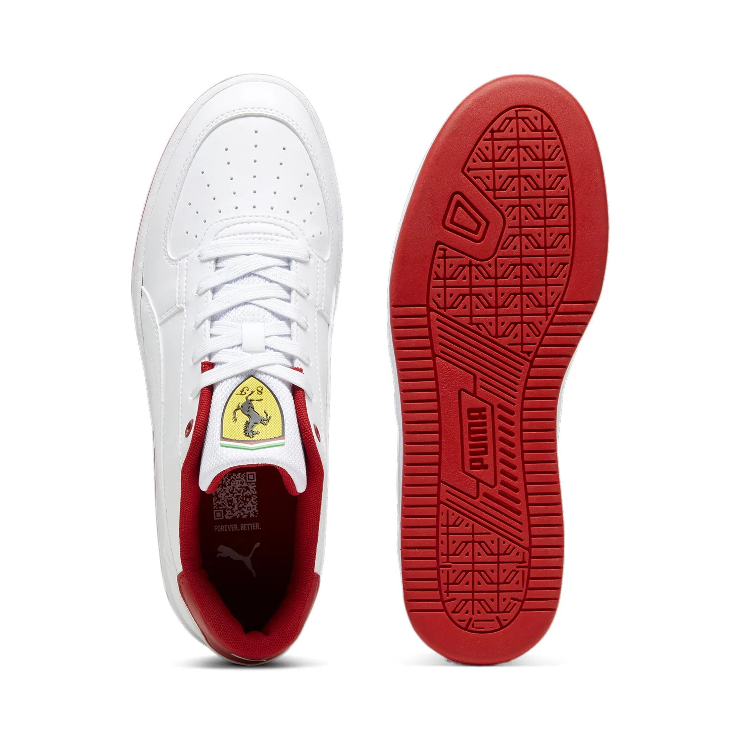 Детские кроссовки для мальчиков с современным ретро-дизайном PUMA, White — фото 4