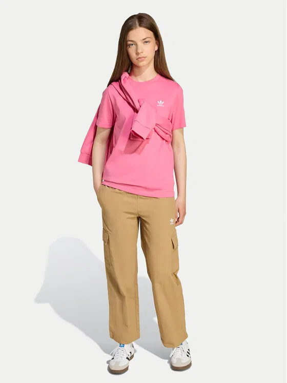 Футболка regular fit Adidas, розовый — фото 2