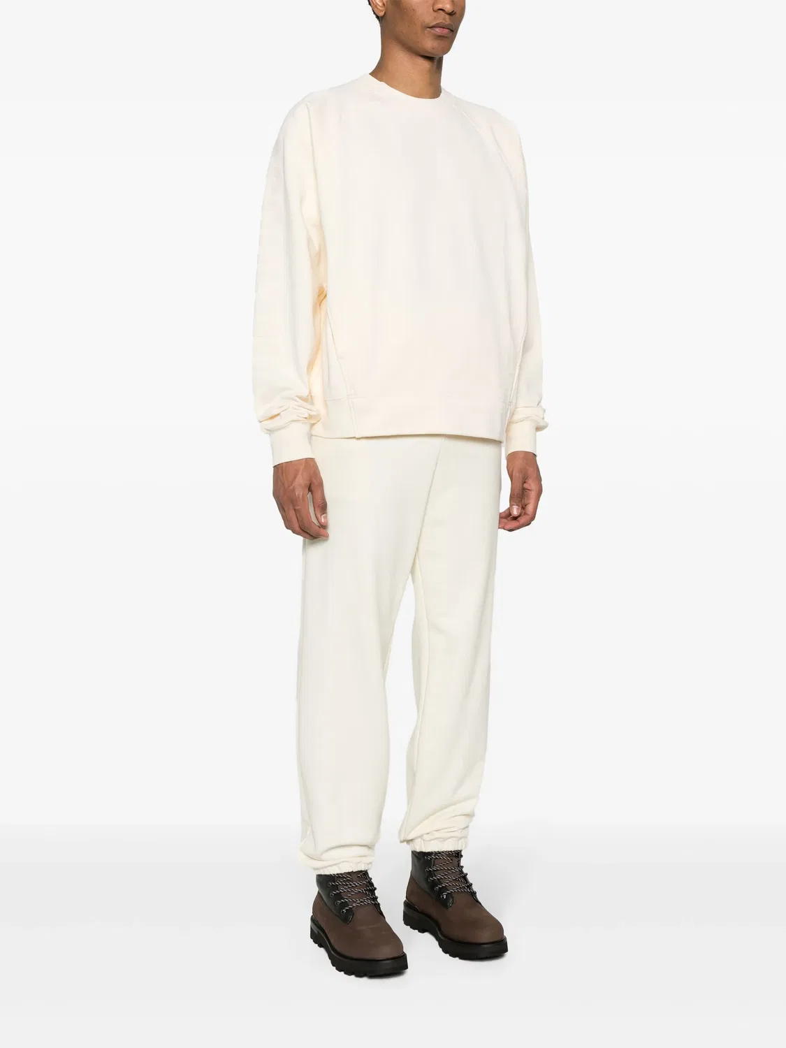 Толстовка Le Sweatshirt Typo от Jacquemus, нежно-бежевый — фото 4