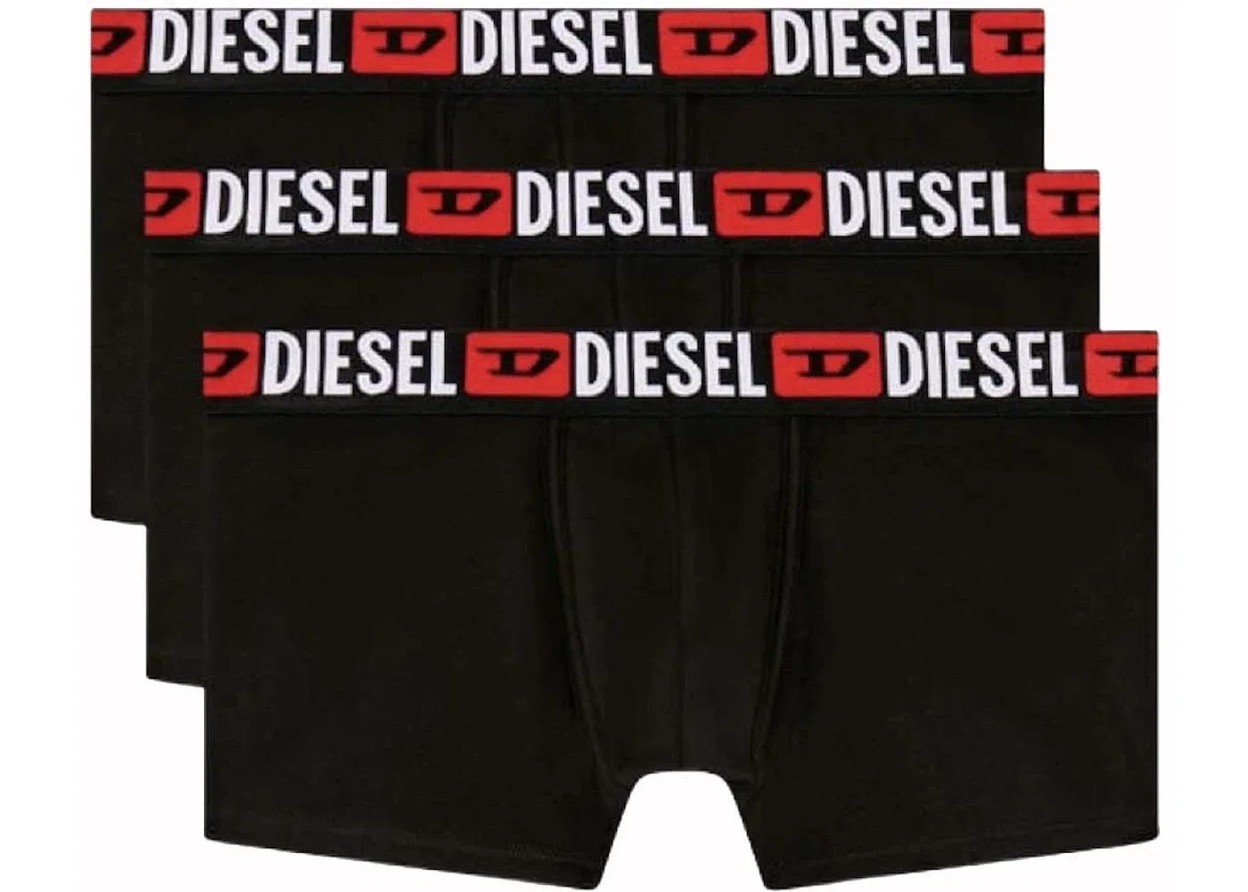 Мужские боксеры с принтом Boxers (3 Pack) Diesel, Black