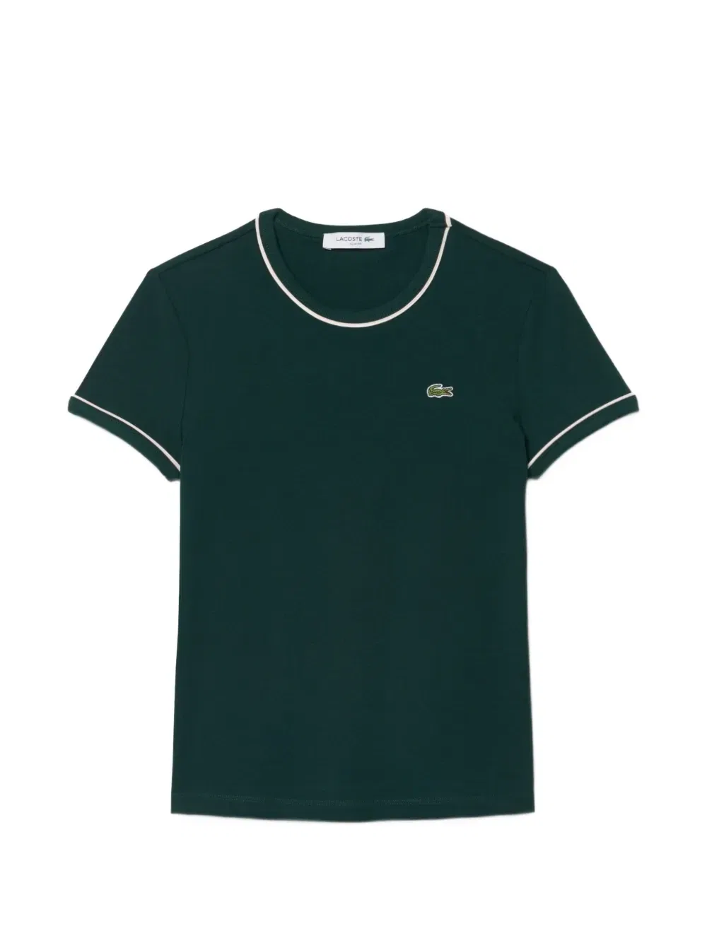Футболка с нашивкой-логотипом Lacoste, зеленый
