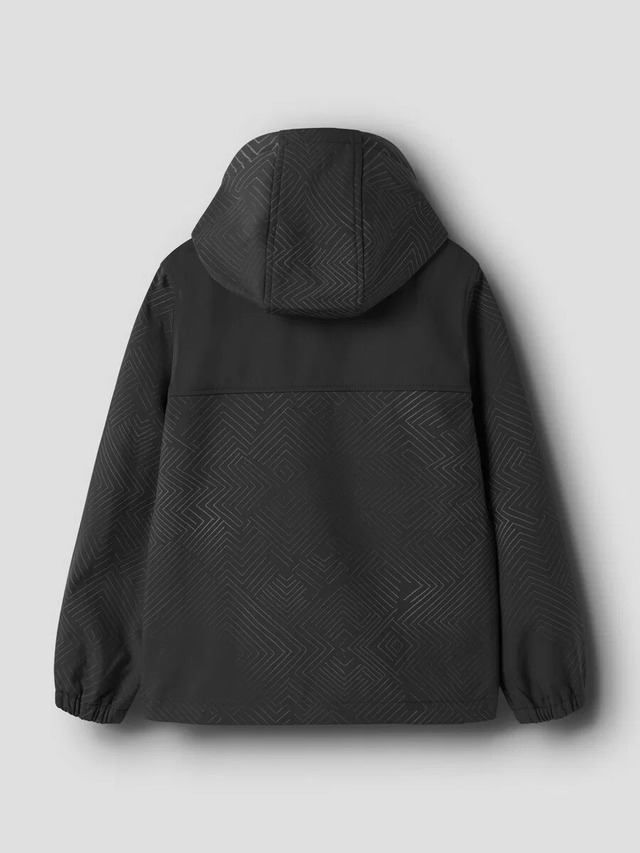 Куртка NAME IT Performance Jacket 'NKMAlfa08' черного цвета — фото 3