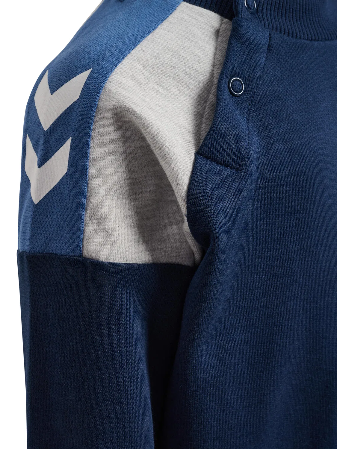 Детская куртка с длинным рукавом Hmlmini Kinder Hummel, Blau Navyblau Gletscherblau — фото 3