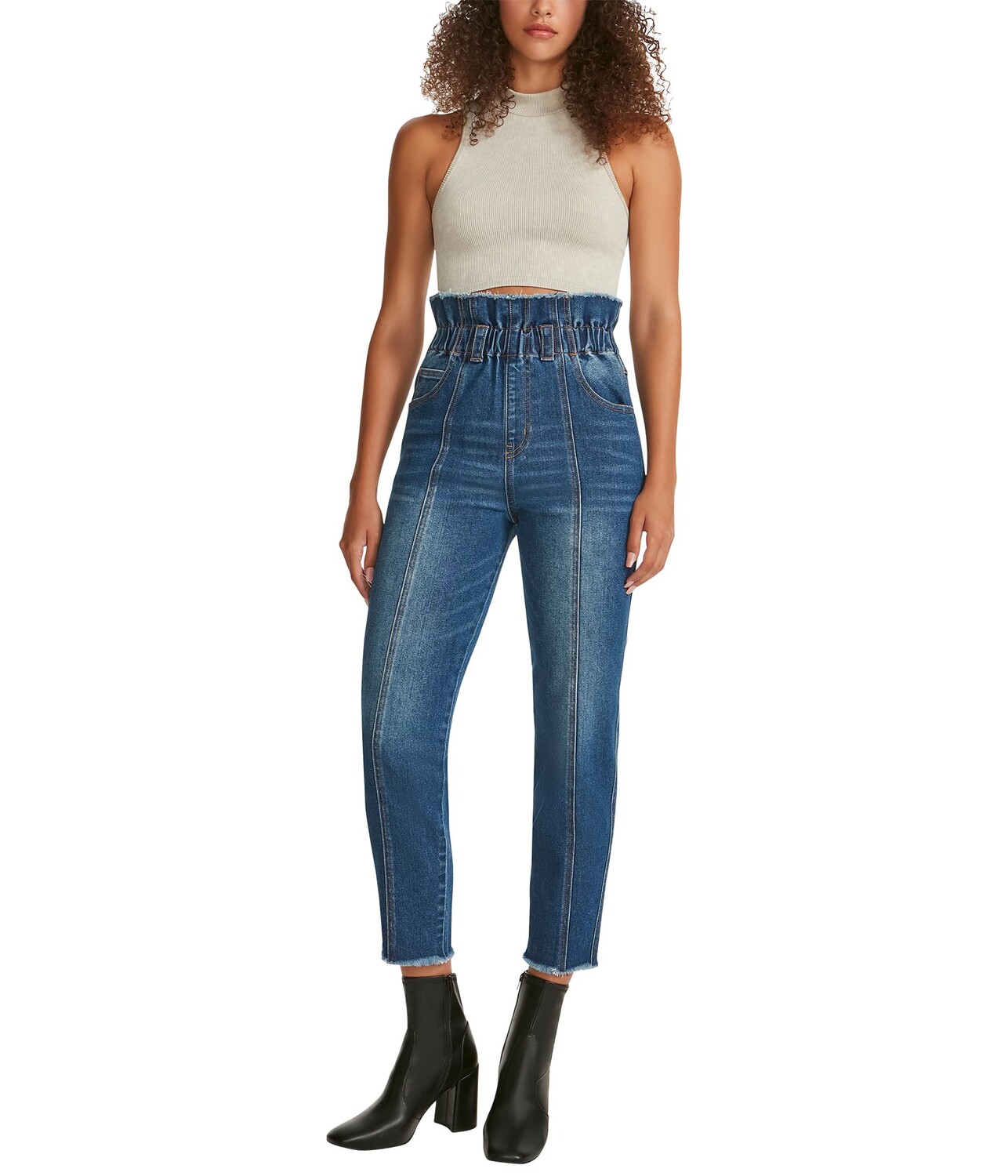 

Джинсы Madden Girl, Paper Bag Tapered in Victoria