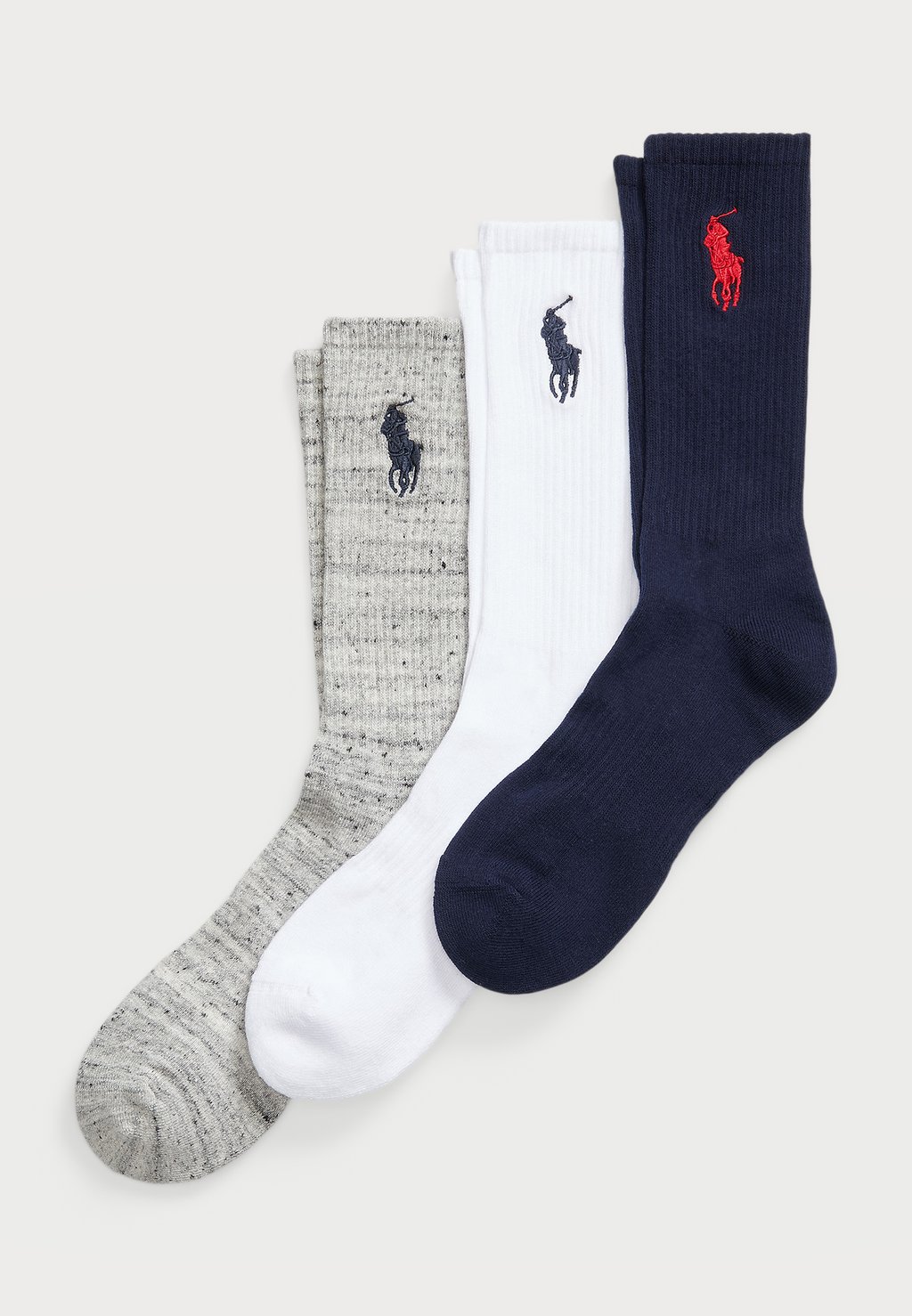 

Носки BIG PONY CREW SOCK 3 PACK Polo Ralph Lauren, темно-синий