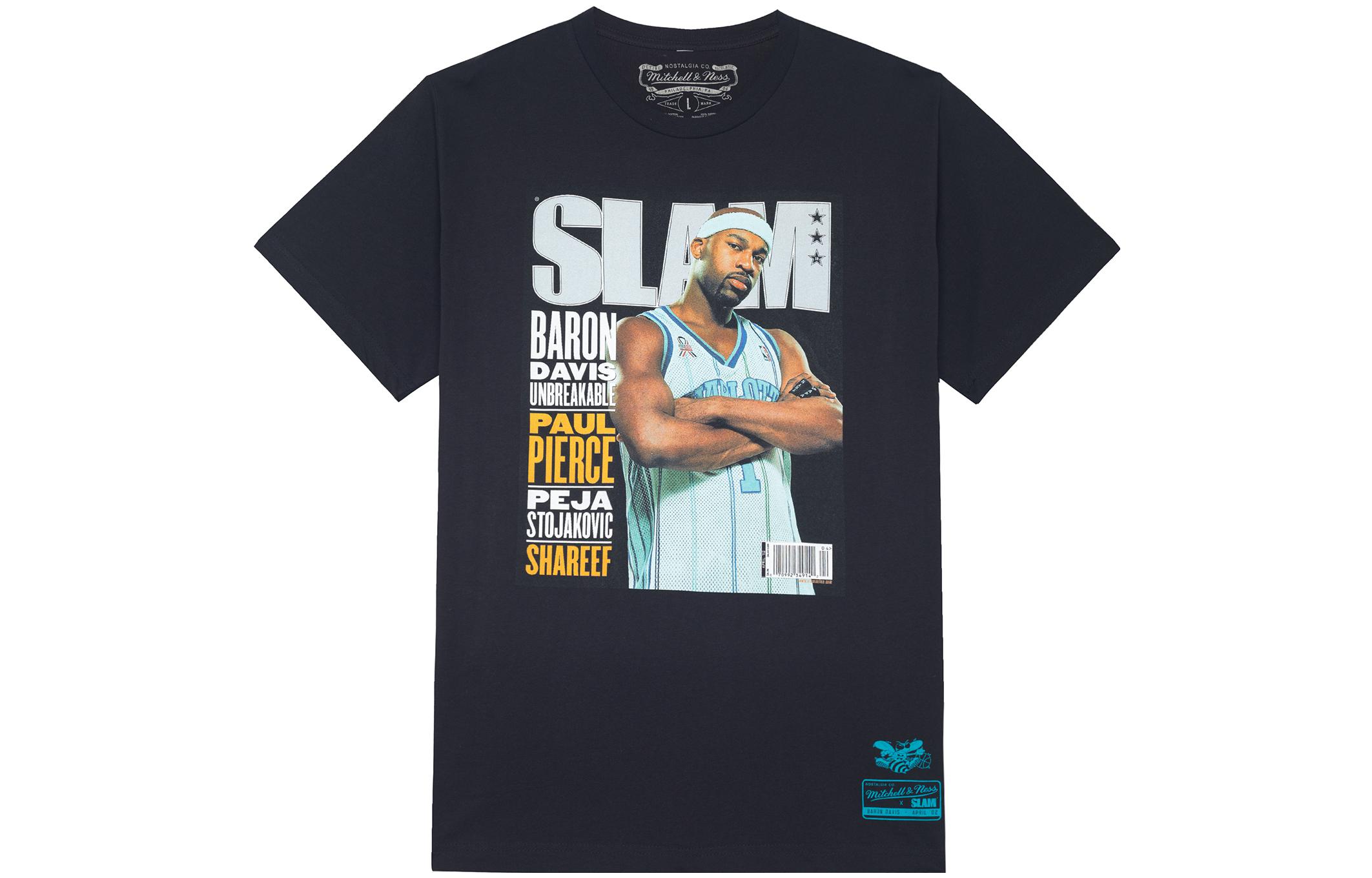 

Mitchell Ness Футболка с втачными рукавами Mitchell & Ness x Slam, унисекс, черная