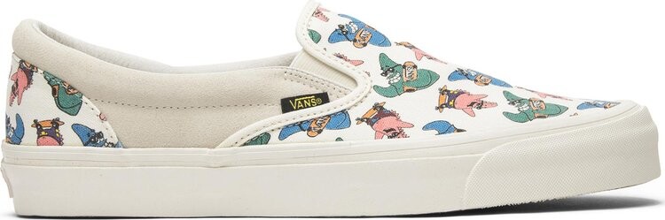 

Кеды Vans OG Classic Slip-On LX Spongebob, белый