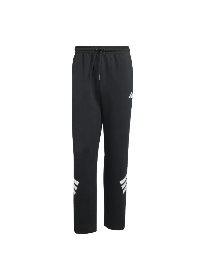 Штаны спортивные свободные с открытым низом Future Icons Adidas, черный