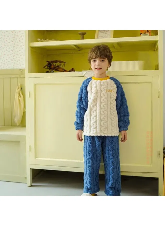 Комплект пижамный утепленный с мягким флисом Babyprints