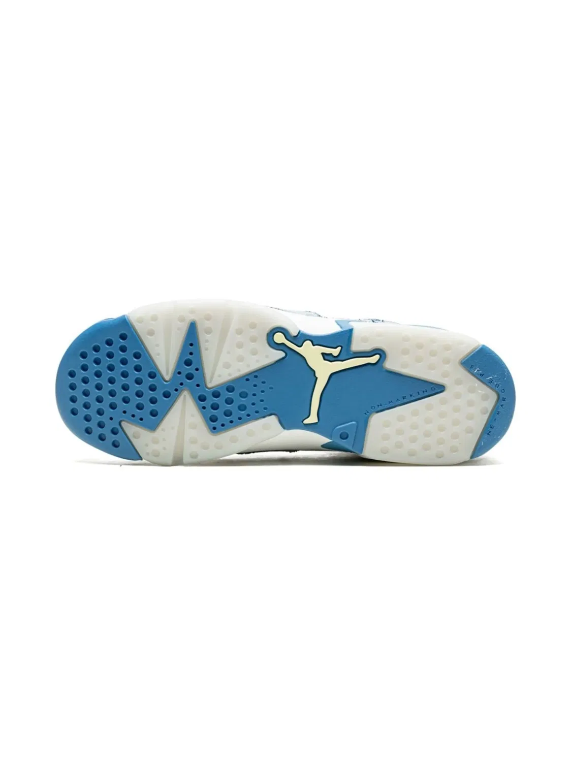 Кроссовки Air Jordan 6 Retro Washed Denim, белый — фото 2