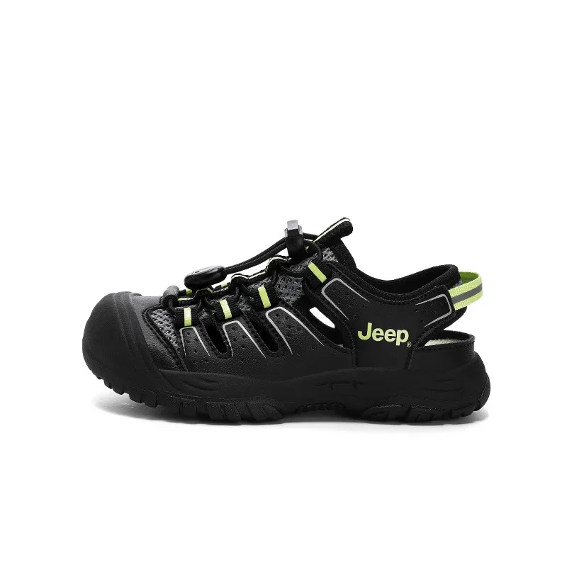 Детские сандалии для мальчиков с защитой от ударов Jeep, Flash Green Black