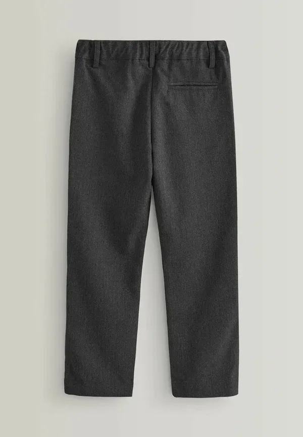Брюки с эластичной талией Regular fit - pull on waist school 5 pack, Next, серый — фото 2