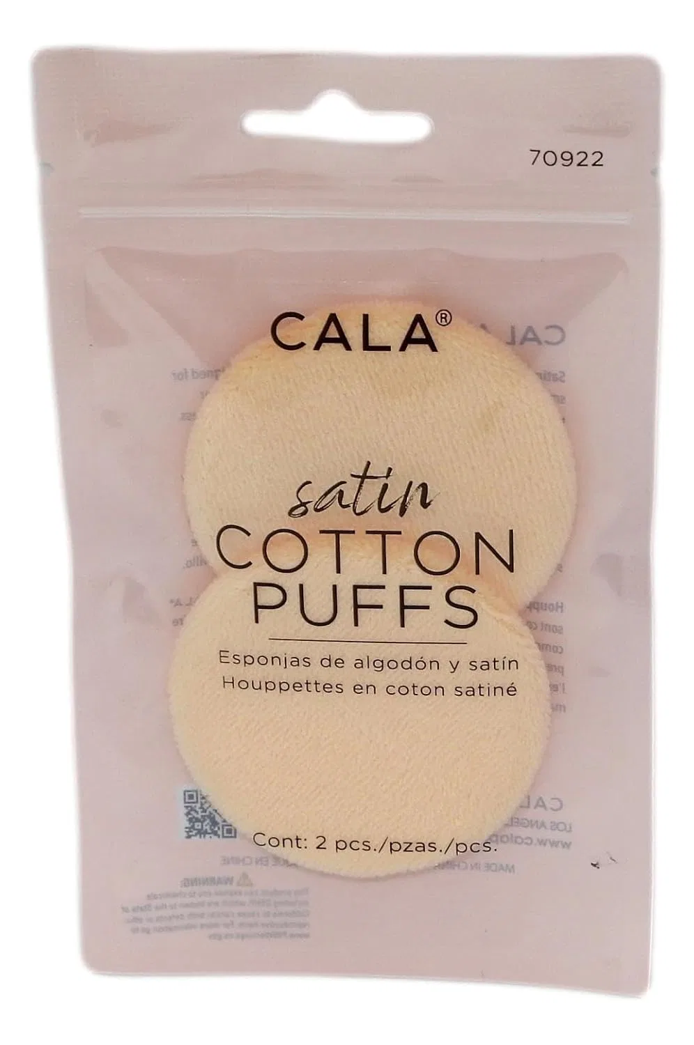 Спонжи для лица Cala, 2 шт, нейтральный